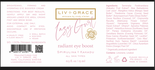 NEW! Radiant Eye Boost with Spirulina + Kakadu