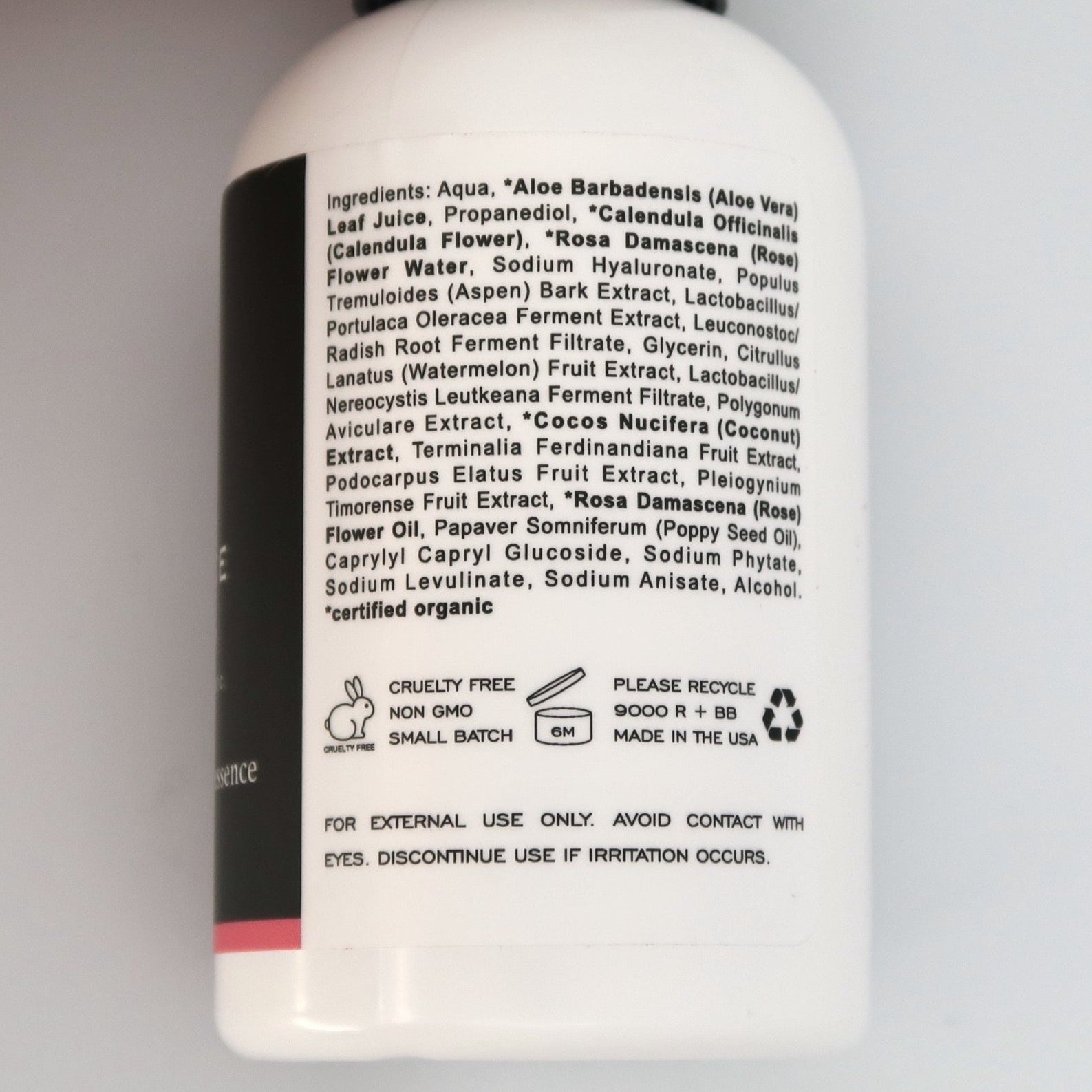 Vital Complete Hydrating Essence Ingredients