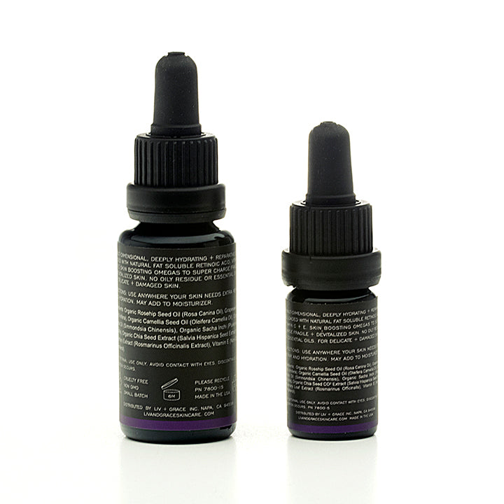 Rescue Hydrate Facial Oil Serum Travel Size