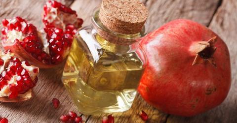 What is Pomegranate Seed Oil and how does it strengthen and rejuvenate the skin?
